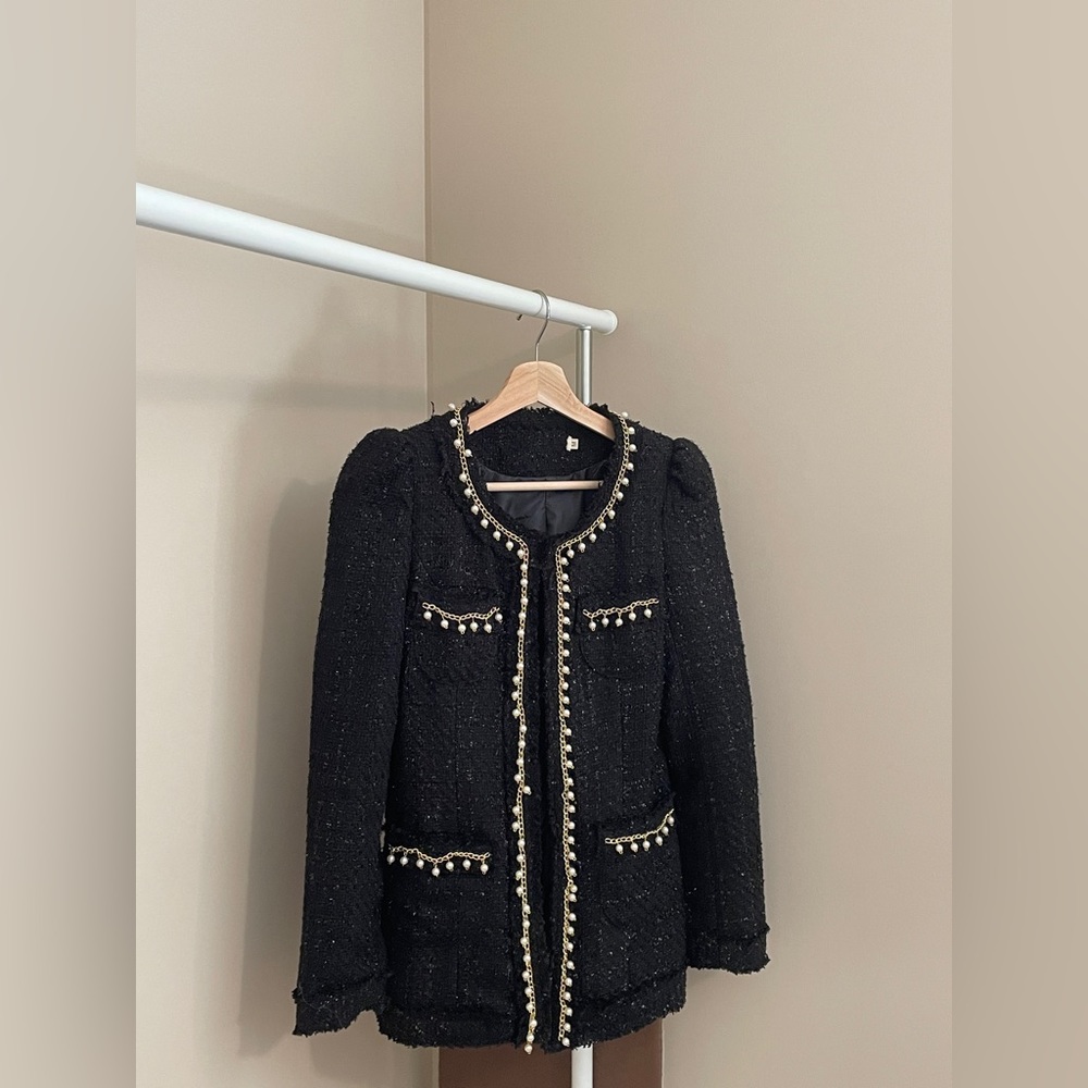 black coat